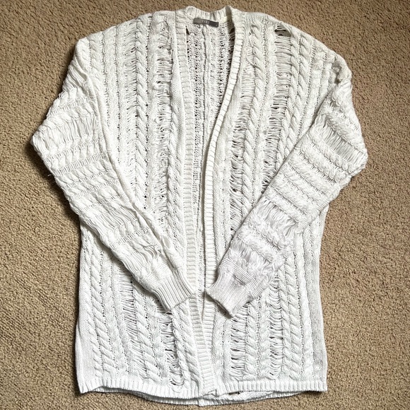 Tart Collections Charlotte Cardigan White- Sz: Med - Picture 1 of 10